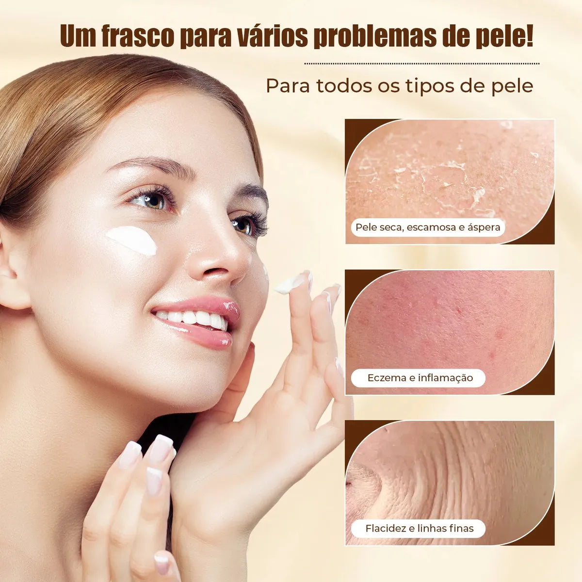 Bálsamo Nutritivo Facial e Corporal com Sebo Bovino e Mel Orgânico